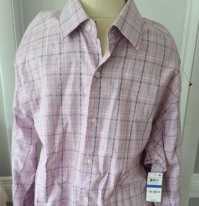 Tasso elba mens dress shirt pink purple xl (17)